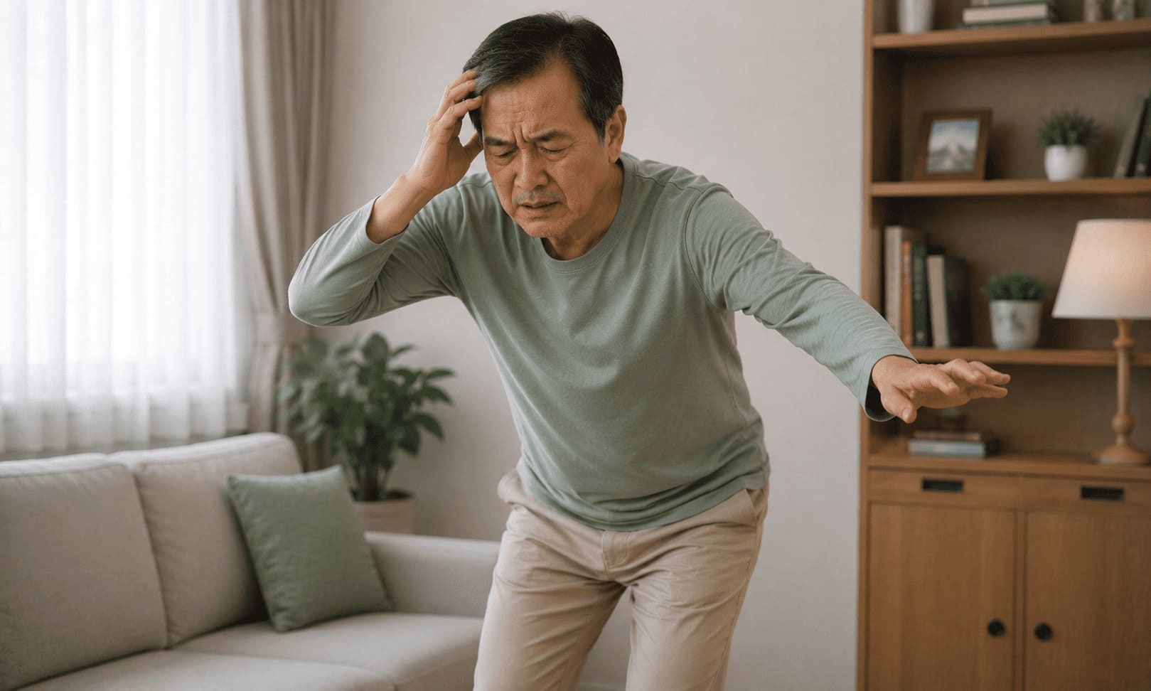Pasien stroke keseimbangan terganggu