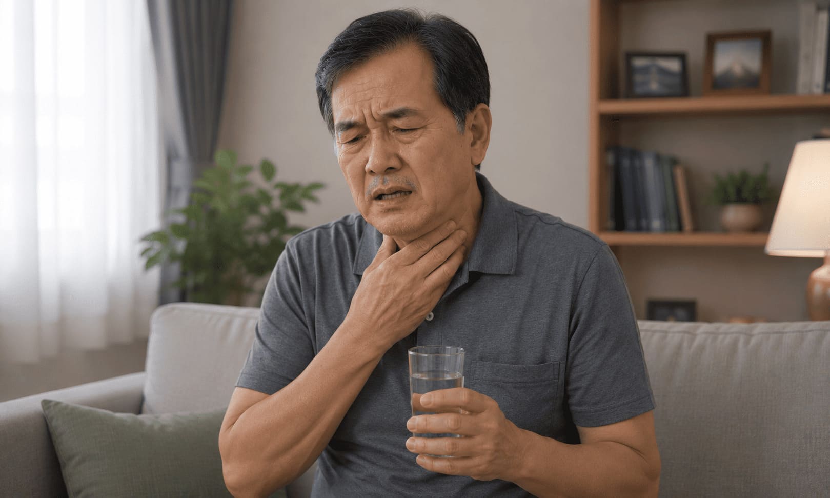 Pasien stroke sulit menelan