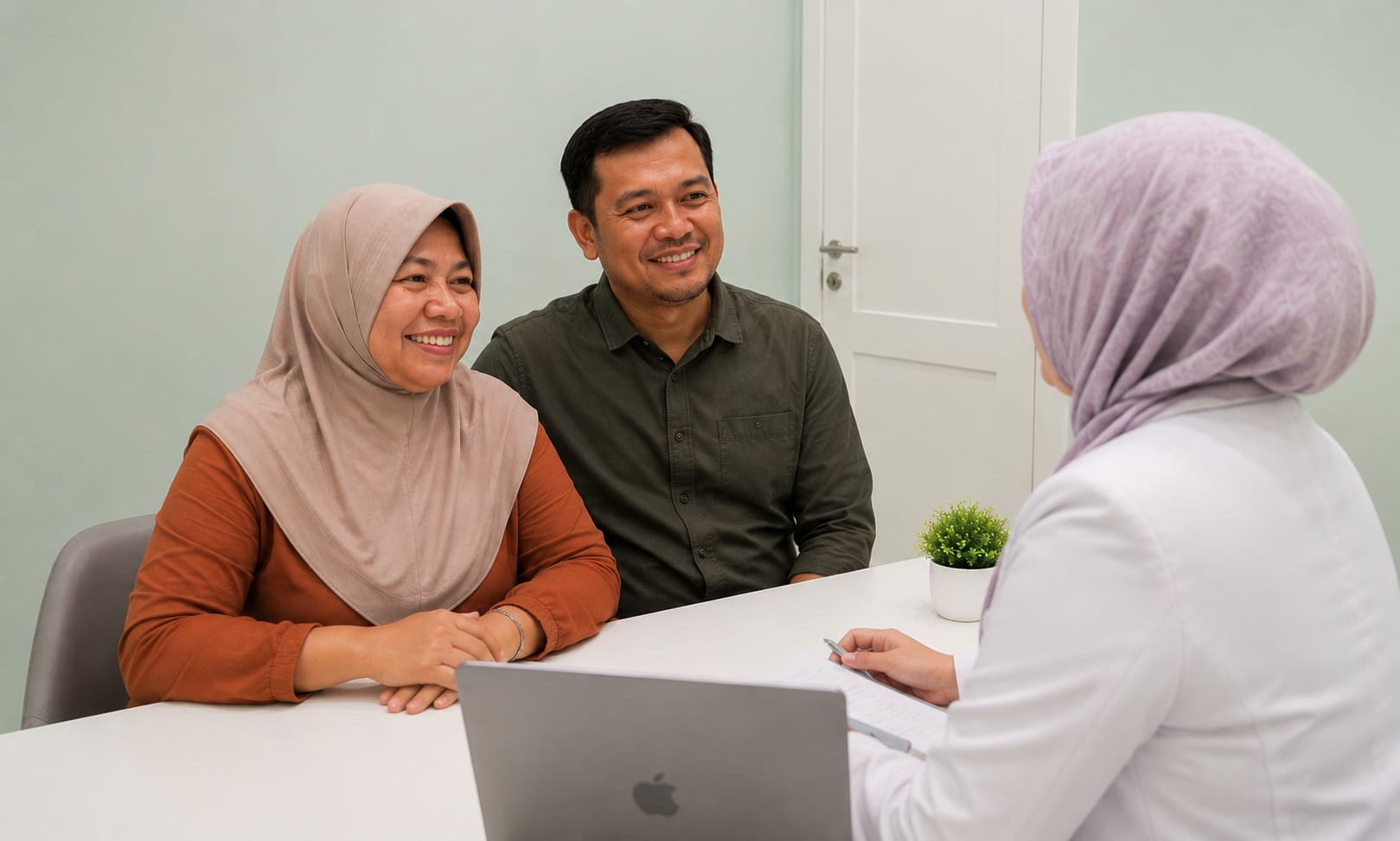 Evaluasi lanjutan dan arahan keluarga pasien stroke