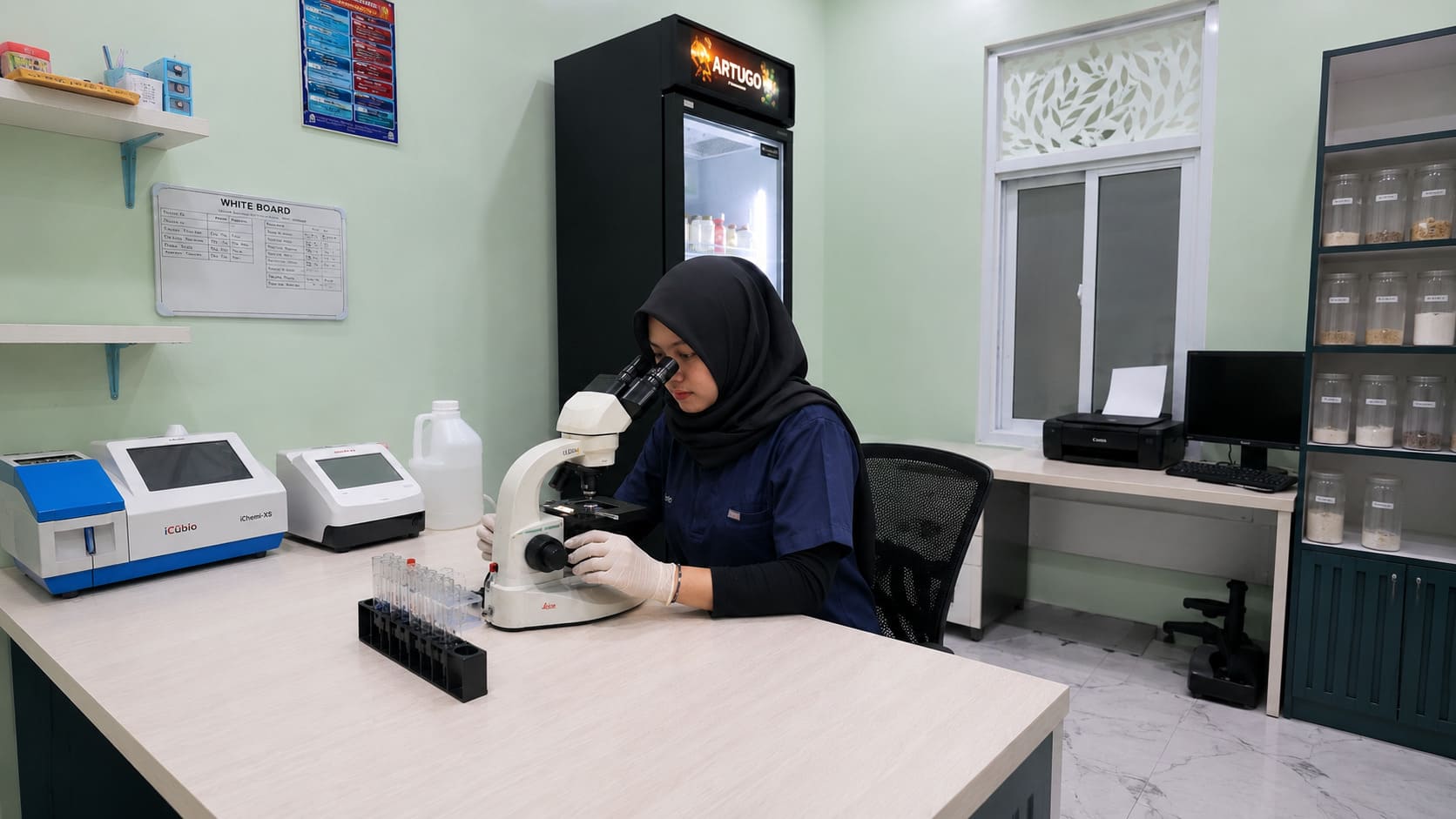 Ruang laboratorium RSAM Condongcatur